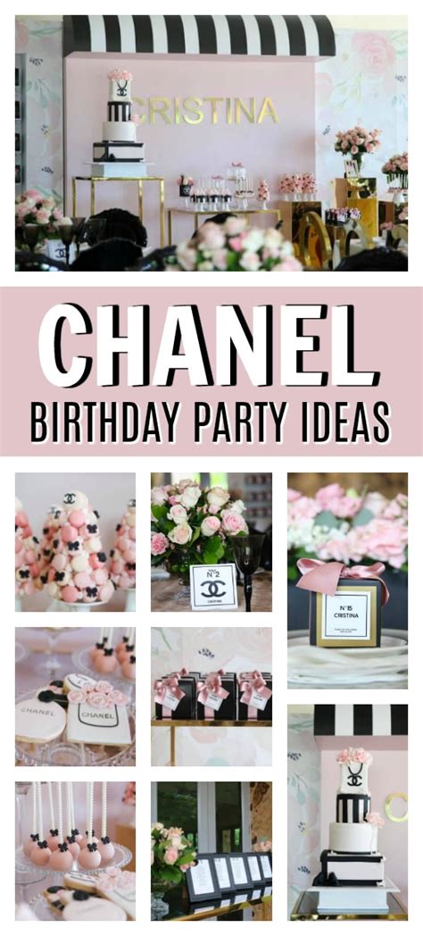 chanel themed party supplies|chanel party ideas 2024.